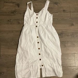 White sun dress